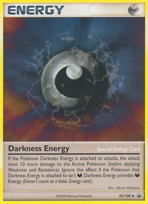 Darkness Energy #93 Majestic Dawn Pokemon card