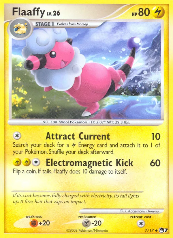 Flaaffy #7 POP Series 7 Pokemon card