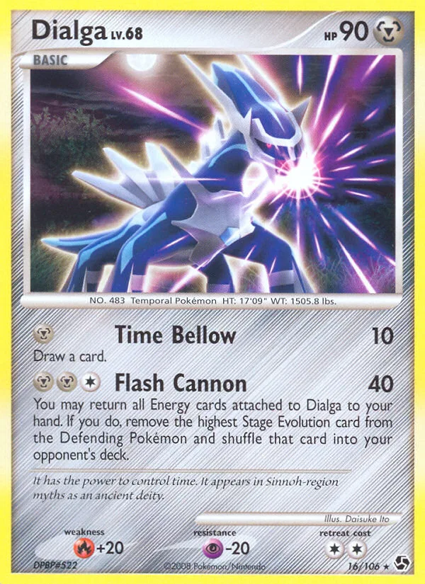 Dialga #16 Great Encounters Pokemon card