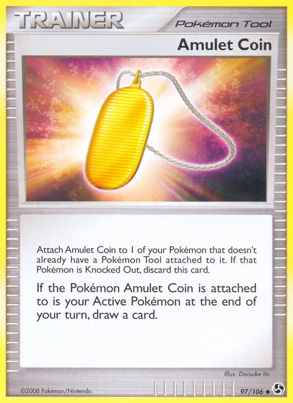 Amulet Coin #97 Great Encounters Pokemon card