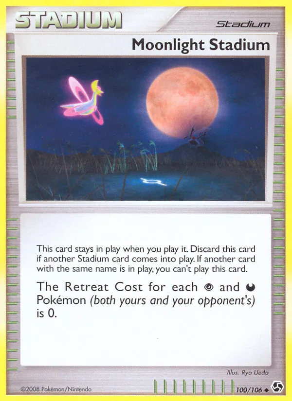 Moonlight Stadium #100 Great Encounters Pokemon card