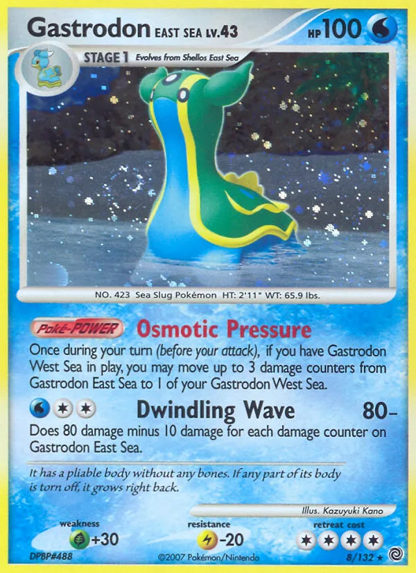 Gastrodon East Sea #8 Secret Wonders Pokemon card