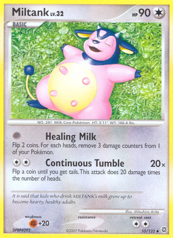 Miltank #55 Secret Wonders Pokemon card