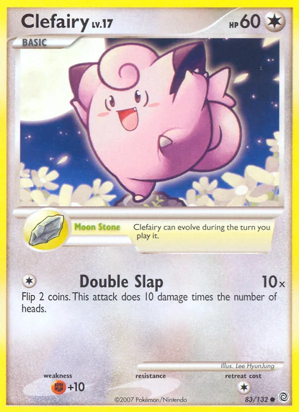 Clefairy #83 Secret Wonders Pokemon card