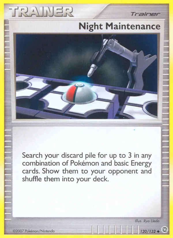 Night Maintenance #120 Secret Wonders Pokemon card