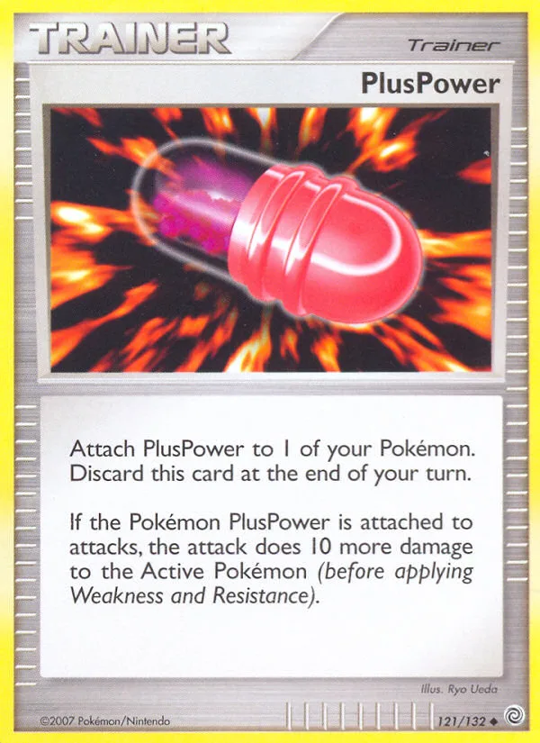 PlusPower #121 Secret Wonders Pokemon card