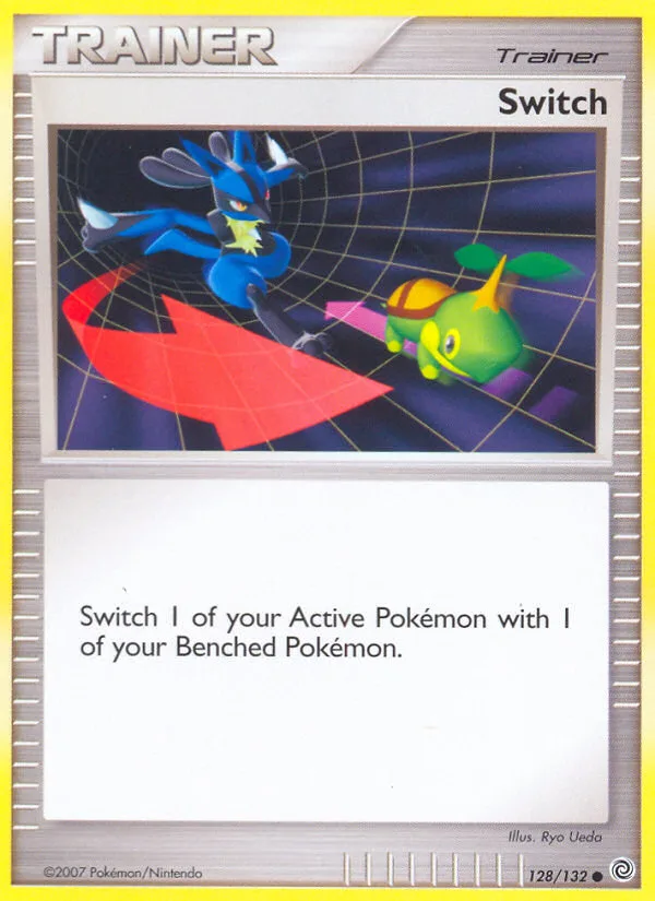 Switch #128 Secret Wonders Pokemon card