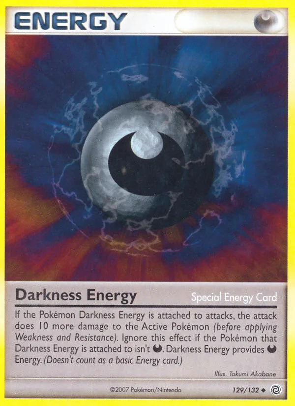 Darkness Energy #129 Secret Wonders Pokemon card