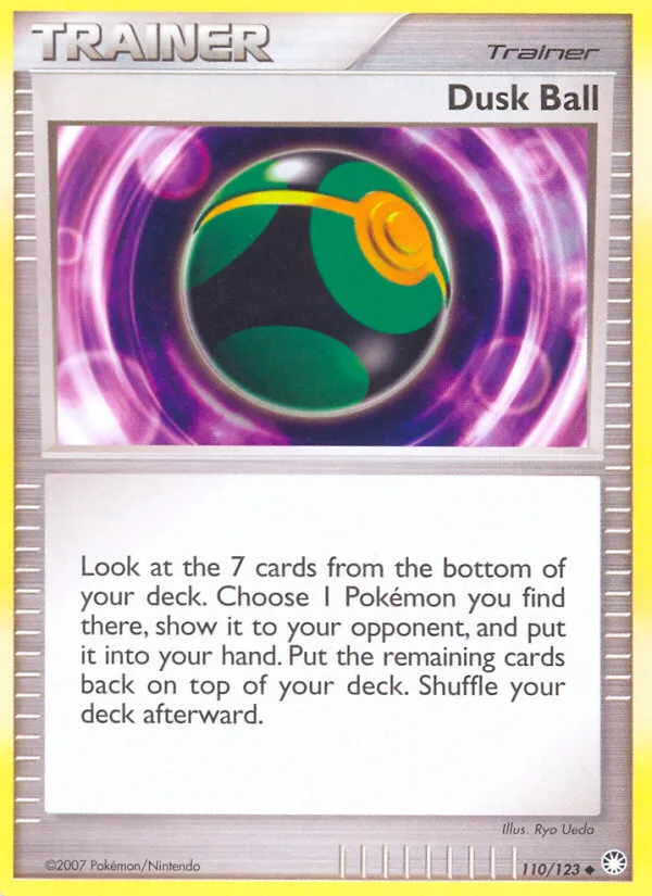 Dusk Ball #110 Mysterious Treasures Pokemon card