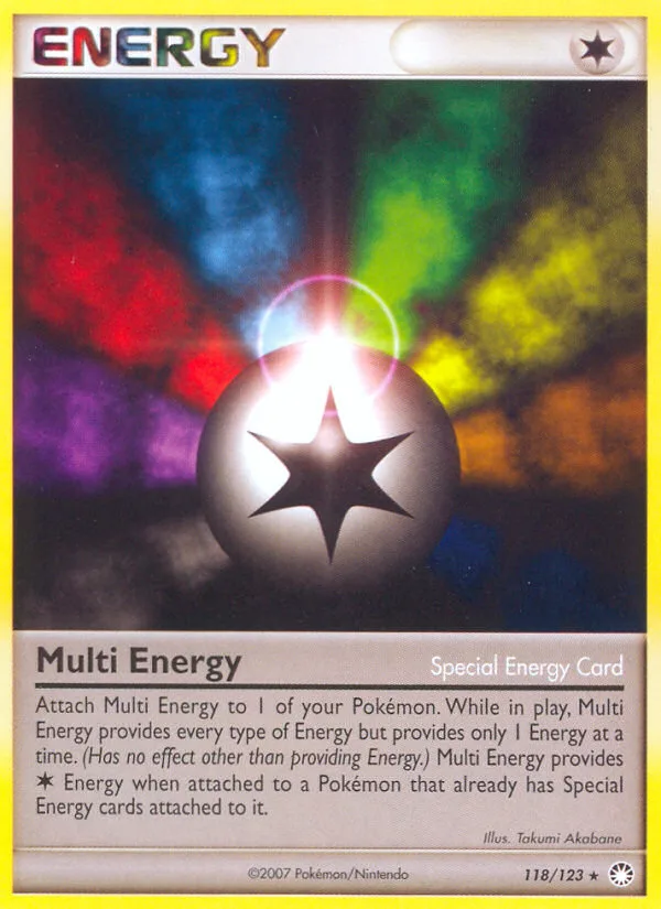 Multi Energy #118 Mysterious Treasures Pokemon card