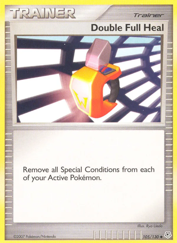 Double Full Heal Diamond & Pearl card
