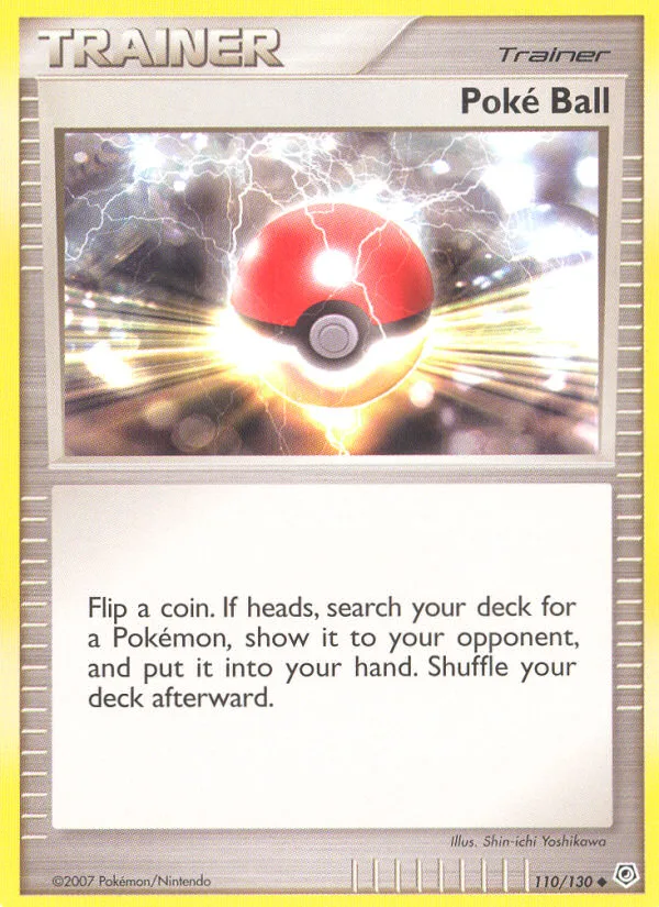 Poké Ball Diamond & Pearl card