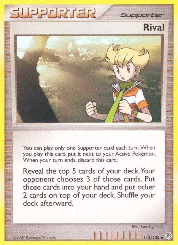 Rival Diamond & Pearl card