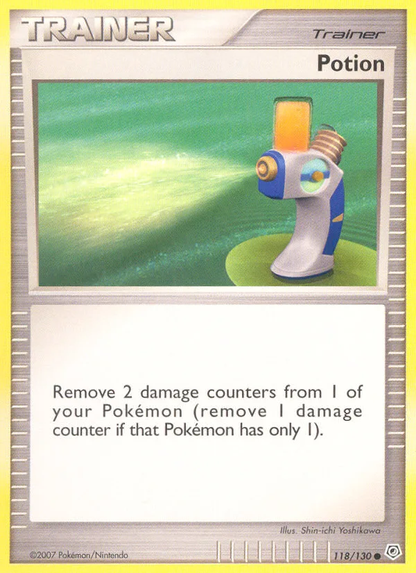 Potion #118 Diamond & Pearl Pokemon card