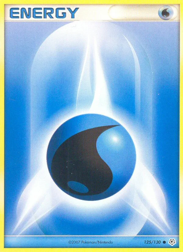 Water Energy Diamond & Pearl card