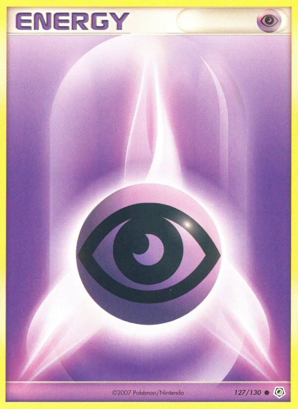 Psychic Energy #127 Diamond & Pearl Pokemon card