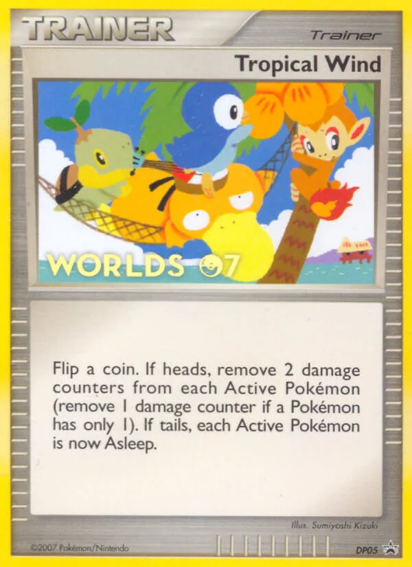Tropical Wind #DP05 DP Black Star Promos Pokemon card