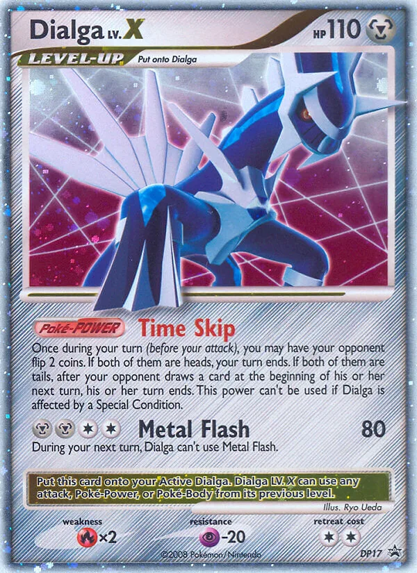 Dialga LV.X #DP17 DP Black Star Promos Pokemon card