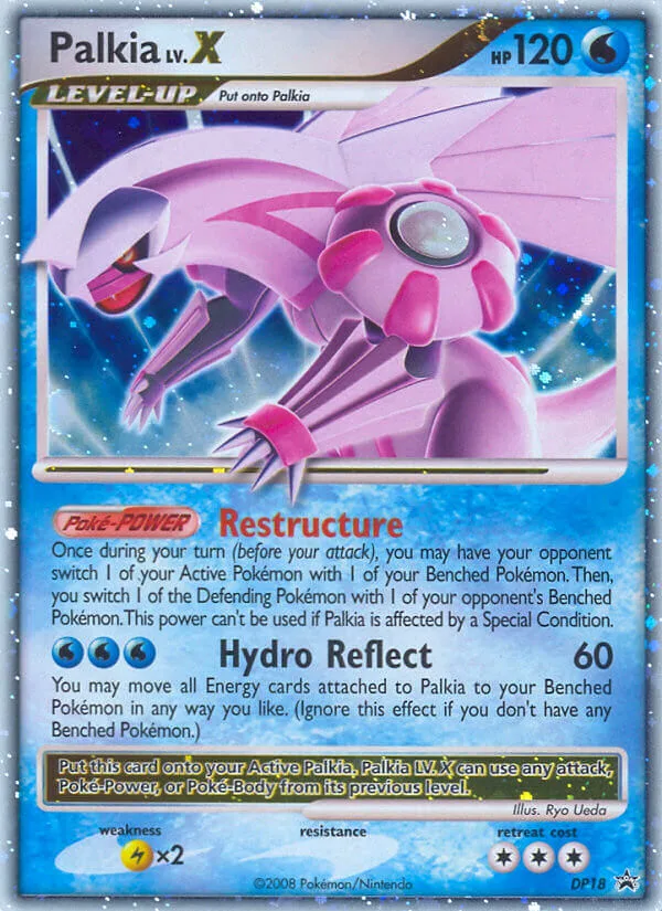 Palkia LV.X #DP18 DP Black Star Promos Pokemon card