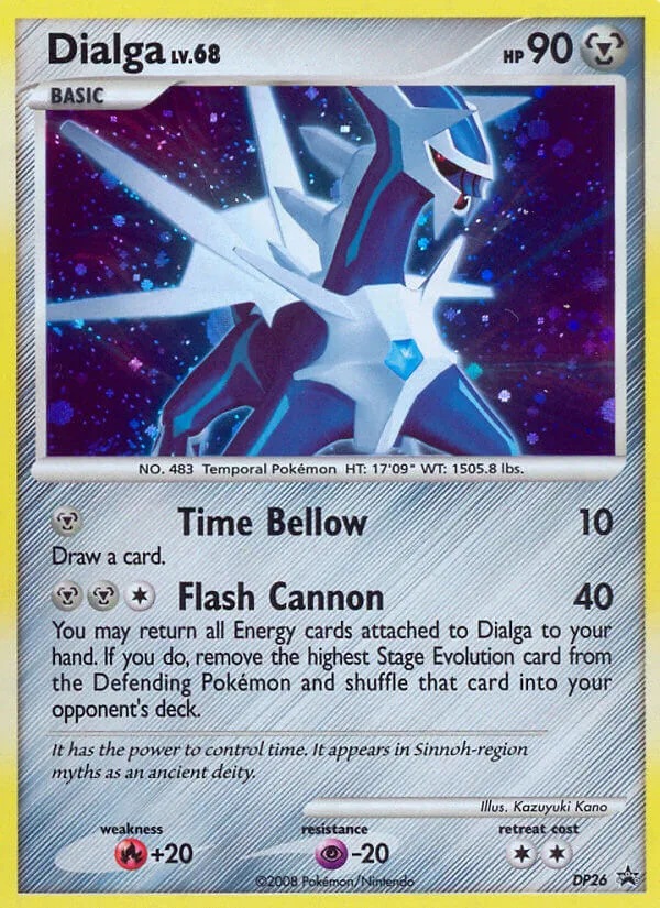 Dialga #DP26 DP Black Star Promos Pokemon card