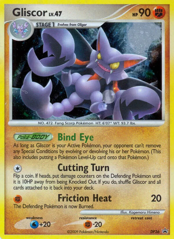 Gliscor #DP36 DP Black Star Promos Pokemon card