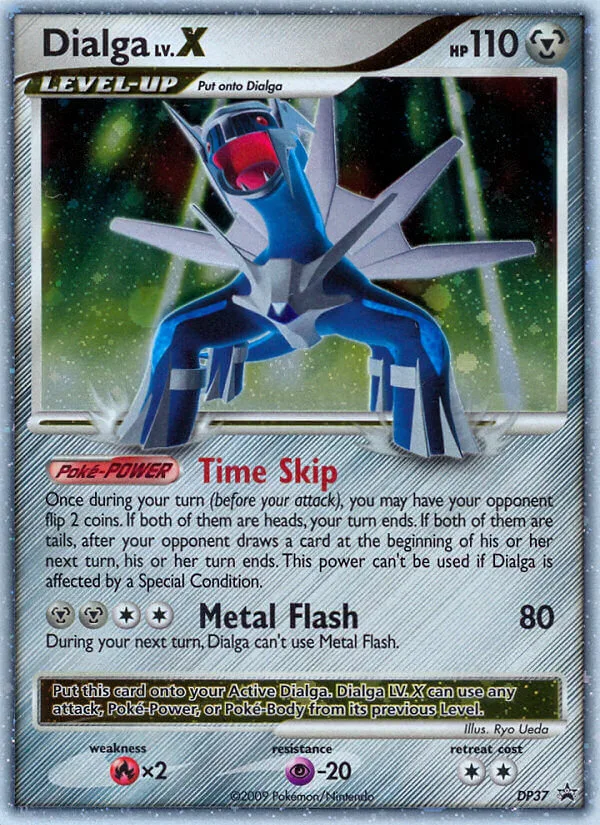 Dialga LV.X #DP37 DP Black Star Promos Pokemon card