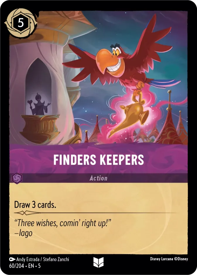 Finders Keepers #60 Shimmering Skies Disney Lorcana card