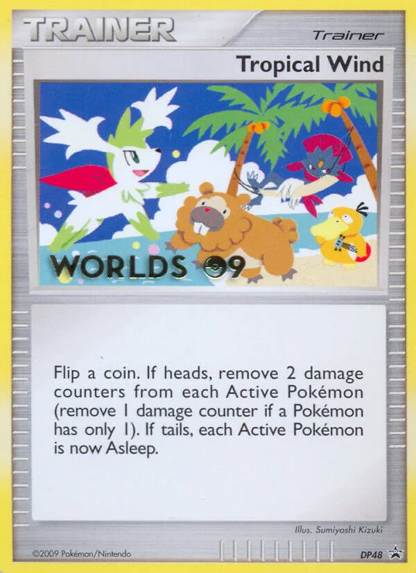 Tropical Wind #DP48 DP Black Star Promos Pokemon card