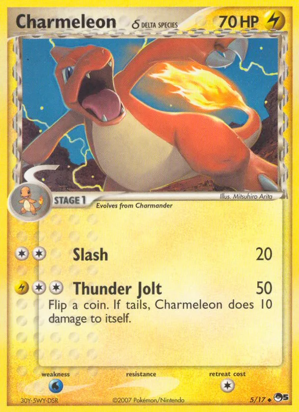 Charmeleon δ #5 POP Series 5 Pokemon card