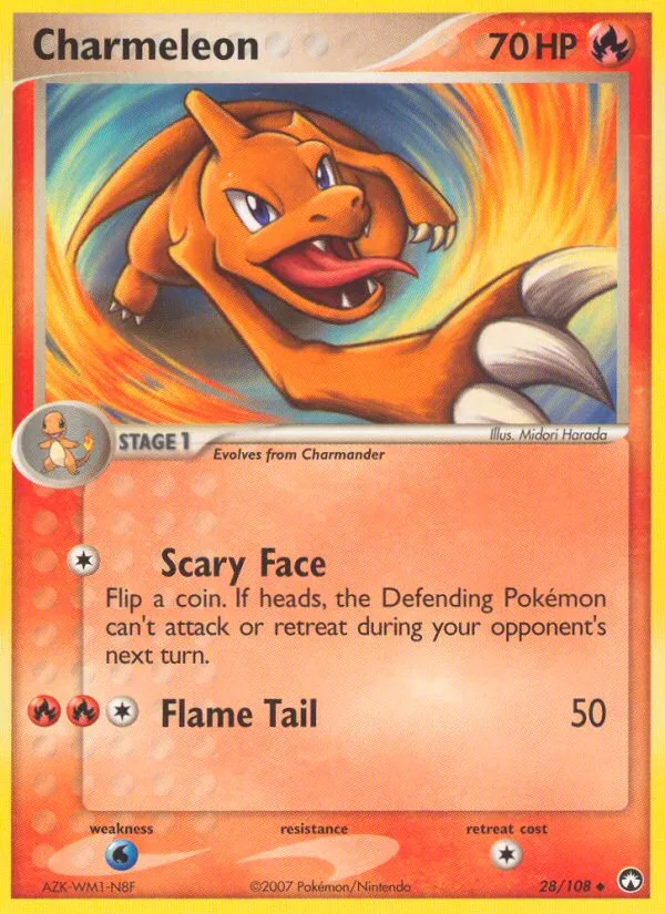 Charmeleon EX Power Keepers card