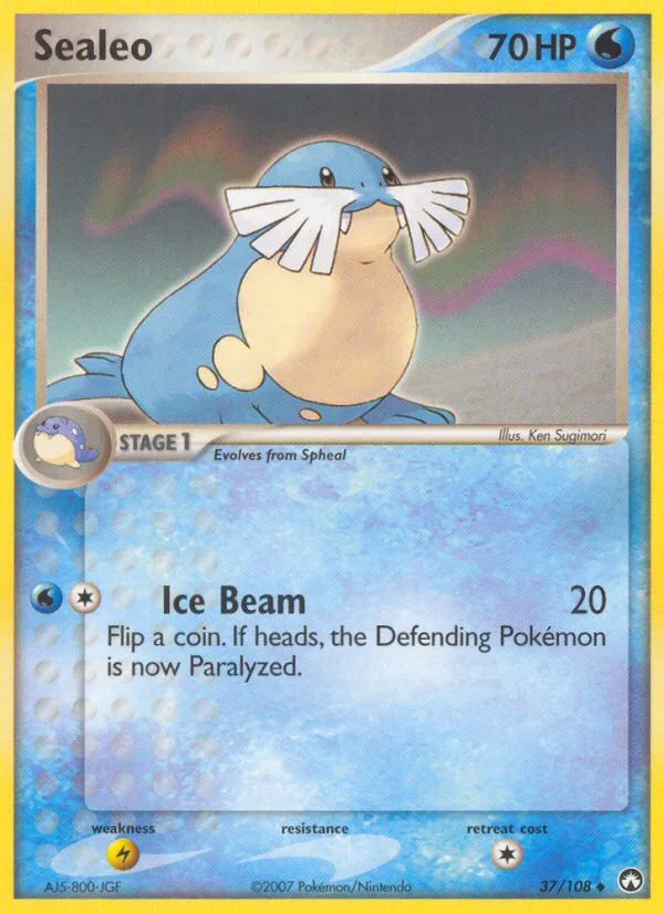 Sealeo EX Power Keepers card