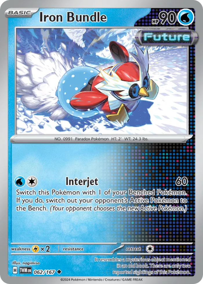 Iron Bundle #62 Twilight Masquerade Pokemon card