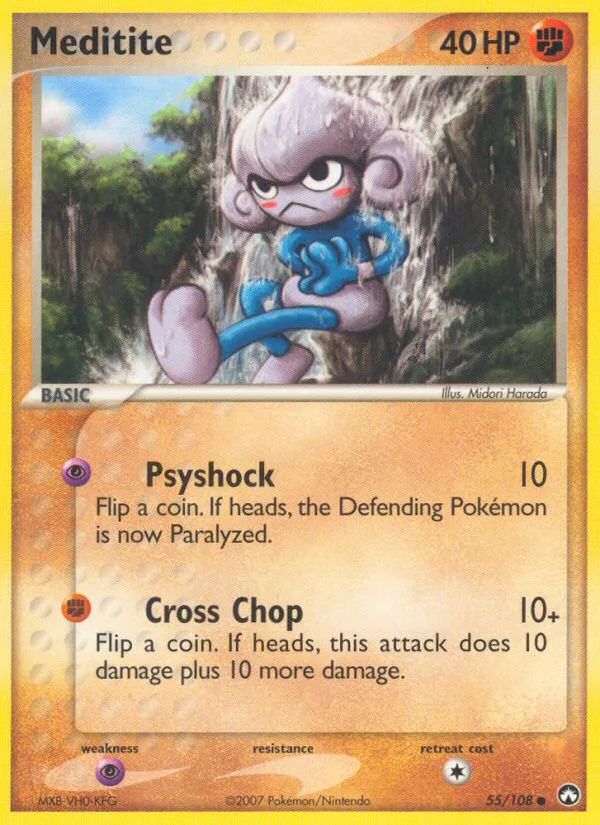 Meditite EX Power Keepers card