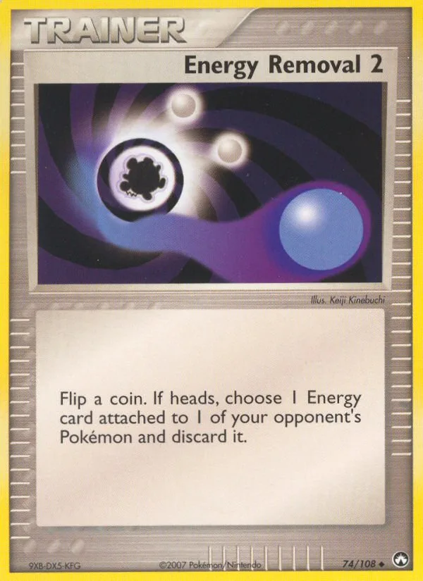 Energy Removal 2 #74 EX Power Keepers Pokemon card