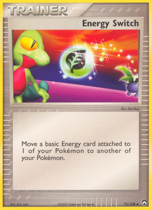 Energy Switch #75 EX Power Keepers Pokemon card