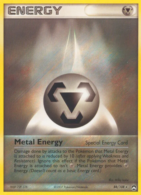 Metal Energy #88 EX Power Keepers Pokemon card