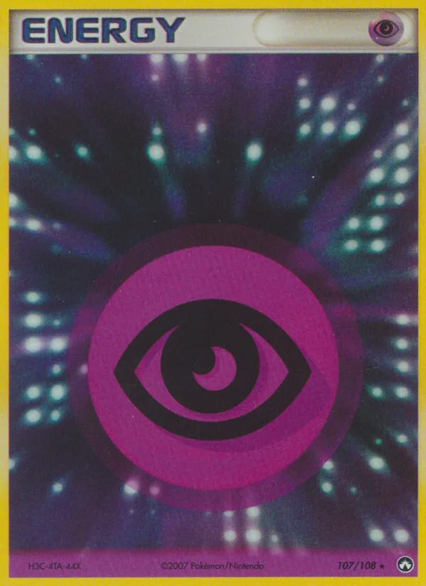 Psychic Energy #107 EX Power Keepers Pokemon card