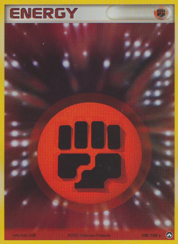 Fighting Energy #108 EX Power Keepers Pokemon card