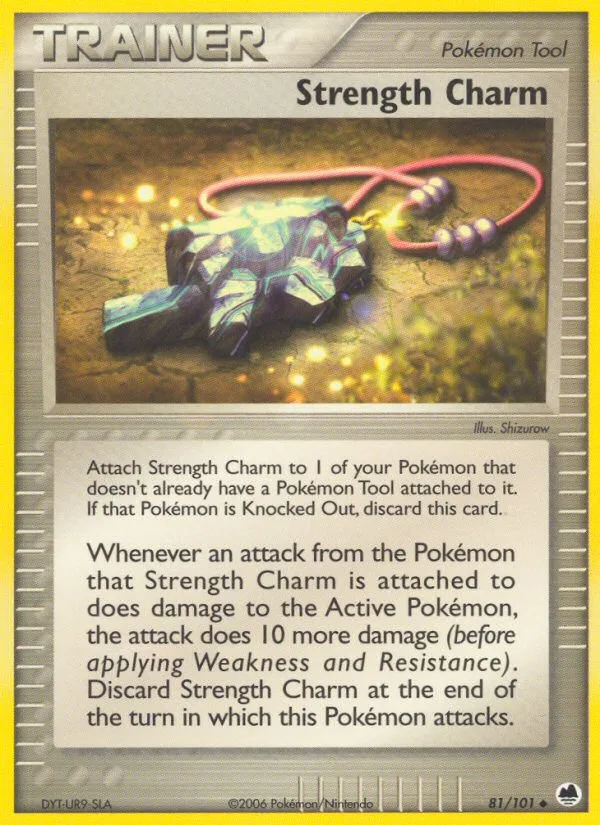 Strength Charm EX Dragon Frontiers card