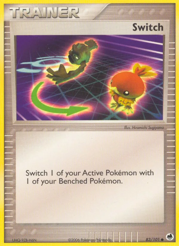 Switch EX Dragon Frontiers card