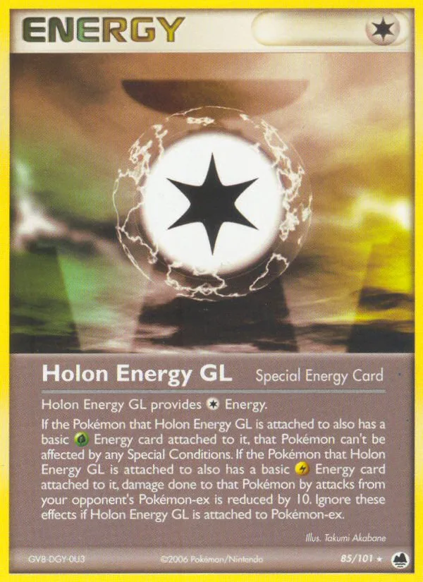 Holon Energy GL EX Dragon Frontiers card