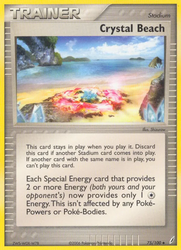 Crystal Beach EX Crystal Guardians card