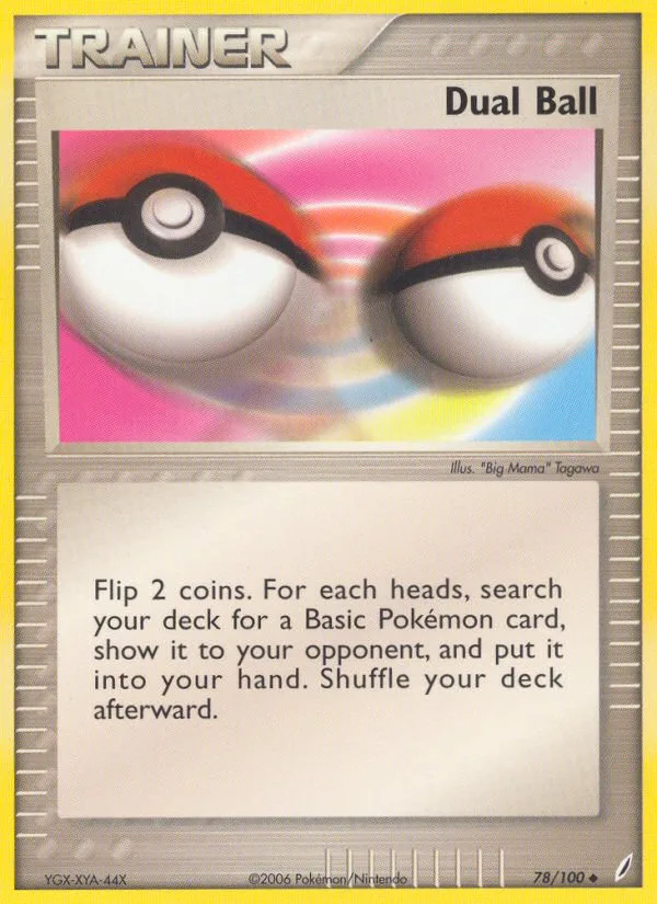 Dual Ball EX Crystal Guardians card