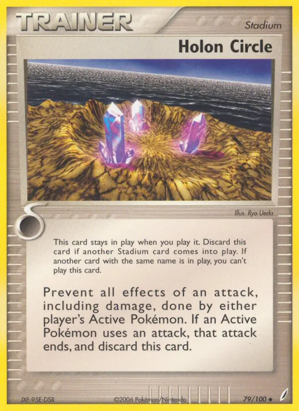 Holon Circle #79 EX Crystal Guardians Pokemon card