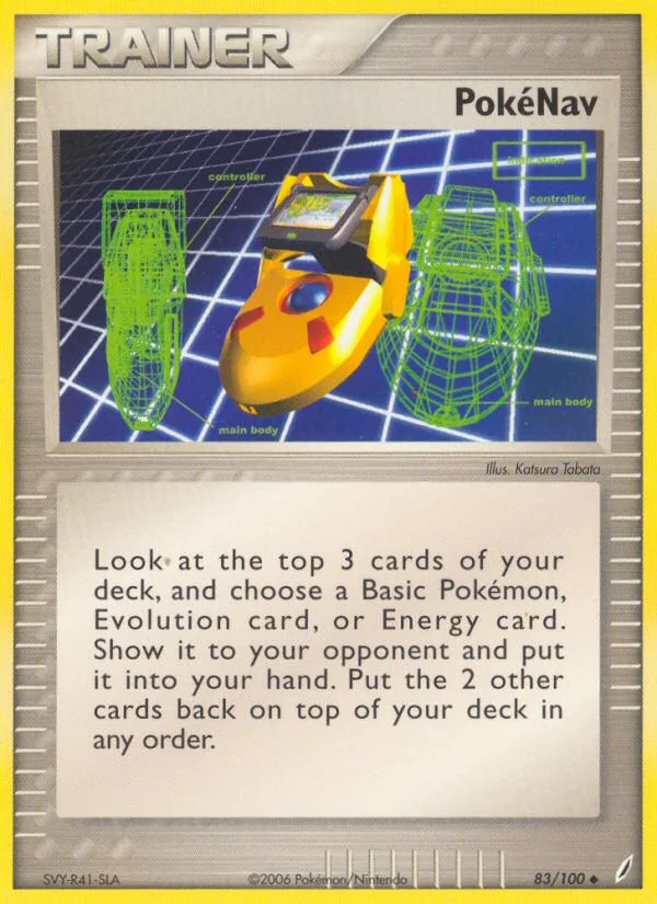 PokéNav #83 EX Crystal Guardians Pokemon card
