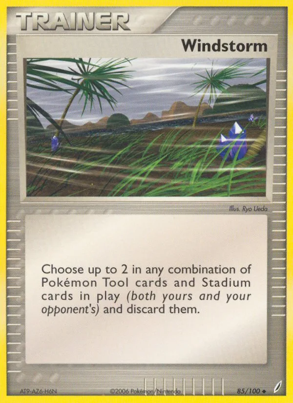 Windstorm #85 EX Crystal Guardians Pokemon card