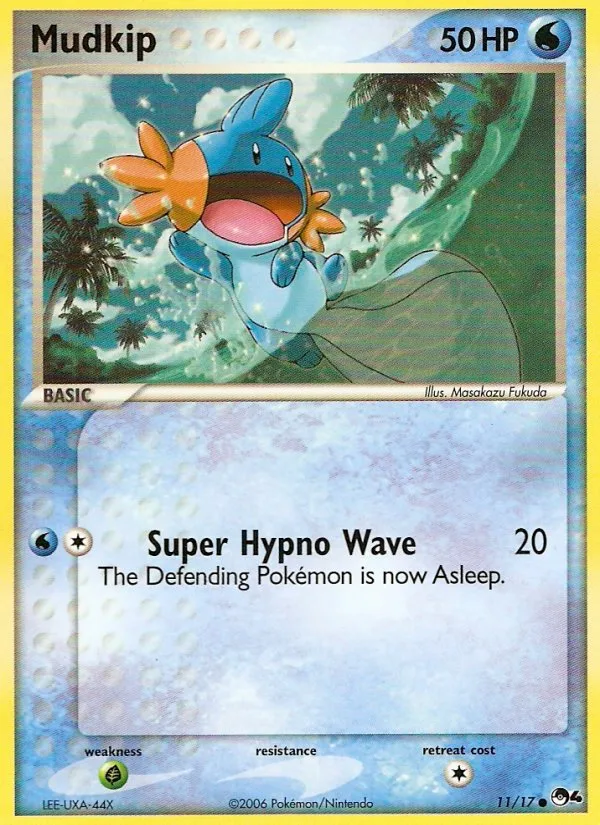 Mudkip #11 POP Series 4 Pokemon card