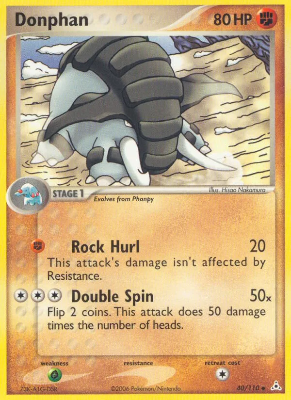 Donphan EX Holon Phantoms card