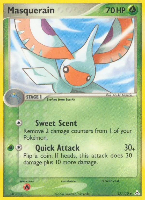 Masquerain EX Holon Phantoms card