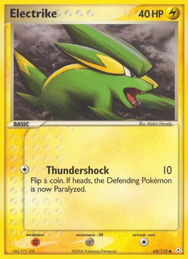 Electrike EX Holon Phantoms card